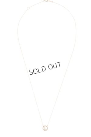 画像2: 【 30%OFF セール44,000円→30,800円】 AHKAH アーカー ストーンレメディイニシャルネックレス E{AK0851010100-}