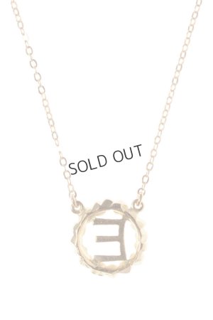 画像4: 【 30%OFF セール44,000円→30,800円】 AHKAH アーカー ストーンレメディイニシャルネックレス E{AK0851010100-}