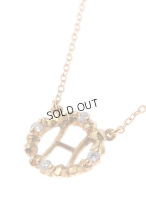 画像3: {SOLD}AHKAH アーカー ストーンレメディイニシャルネックレス H{AK0852010100-}