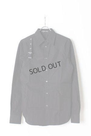 画像1: {SOLD}ALEXANDER MCQUEEN アレキサンダー・マックイーン HARNESS COTTON SHIRT{-AHA}