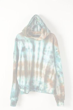 画像1:   AMIRI アミリ TIE DYE OVERSIZED HOODIE {-AIA}  :AM-1909-01-BLU-S 