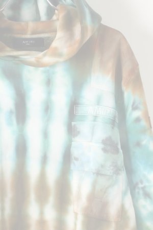 画像3:   AMIRI アミリ TIE DYE OVERSIZED HOODIE {-AIA}  :AM-1909-01-BLU-S 