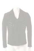  {SOLD} ato アトウ インディゴベルベットダブルライダース{-}