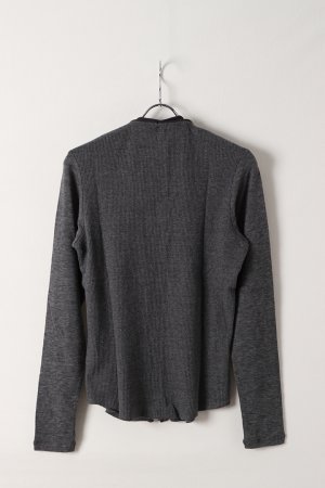 画像7: ato アトウ グランコット26/-ワッフルジップアップカットソー{-ABA}