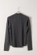 画像7: ato アトウ グランコット26/-ワッフルジップアップカットソー{-ABA}