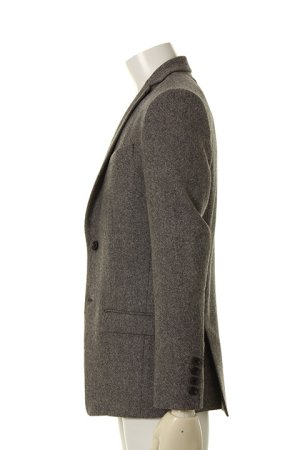 画像3: ato アトウ FLANNEL NOTCHED LAPEL JK{-AFA}