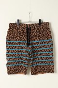 ARMED アームド LEOPARD BORDER  SHORT PANTS{-AES}