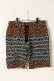 画像1: ARMED アームド LEOPARD BORDER  SHORT PANTS{-AES} (1)