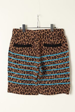 画像5: ARMED アームド LEOPARD BORDER  SHORT PANTS{-AES}