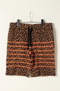 ARMED アームド LEOPARD BORDER  SHORT PANTS{-AES}