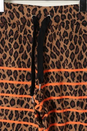 画像2: ARMED アームド LEOPARD BORDER  SHORT PANTS{-AES}