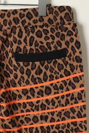 画像4: ARMED アームド LEOPARD BORDER  SHORT PANTS{-AES}