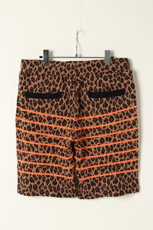 画像5: ARMED アームド LEOPARD BORDER  SHORT PANTS{-AES}