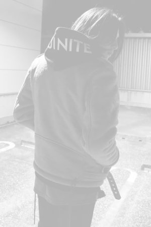 画像11:   AUI NITE アウィナイト mouton biker jacket{-BBA}