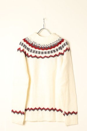 画像6: 【 30%OFF セール29,700円→20,790円】 AUI NITE アウィナイト Nordic knit{-BBA}