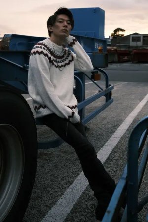 画像9: 【 30%OFF セール29,700円→20,790円】 AUI NITE アウィナイト Nordic knit{-BBA}