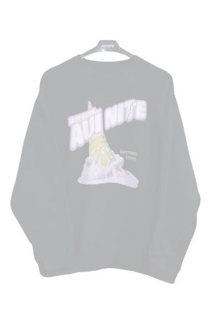 画像1:  {SOLD} AUI NITE アウィナイト LOST BLISS sweat{-BES}