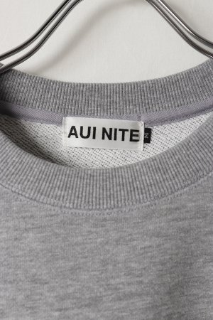 画像4: AUI NITE アウィナイト sequin logo sweat{-BFA}