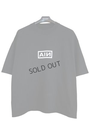 画像1: {SOLD}AUI NITE アウィナイト AN box logo tee{-BES}