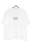  {SOLD} AUI NITE アウィナイト AN box logo tee{-BES}