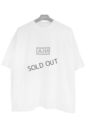 画像1: {SOLD}AUI NITE アウィナイト AN box logo tee{-BES}