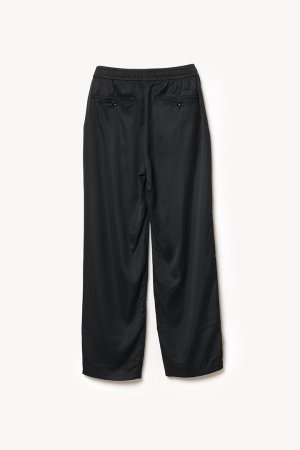 画像2: ATTACHMENT アタッチメント キュプラ/ポリエステル フィブリルサテン イージーパンツ{-BFS}