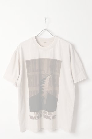 画像1:   Billy Joel Print Round Neck T-shirt{-BFS}