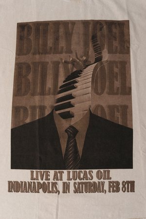 画像4: Billy Joel Print Round Neck T-shirt{-BFS}