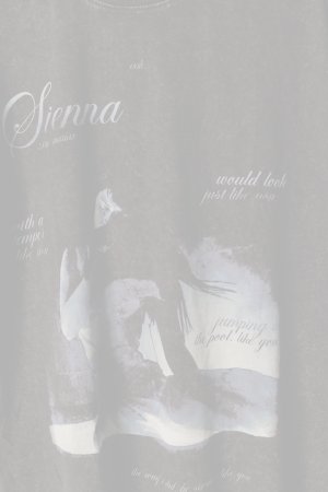 画像3:   The Marias Print Round Neck T-shirt{-BFS}