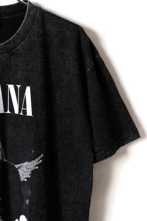 画像3: NIRVANA Print Round Neck T-shirt{-BFS}