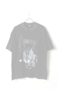   NIRVANA Print Round Neck T-shirt{-BFS}