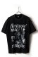 画像1: Fleetwood Mac Print Round Neck T-shirt{-BFS} (1)