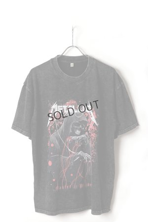 画像1: Metallica Print Round Neck T-shirt{-BFS}