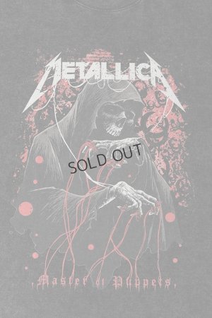 画像4: Metallica Print Round Neck T-shirt{-BFS}