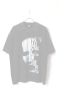   Marilyn Manson Print Round Neck T-shirt{-BFS}