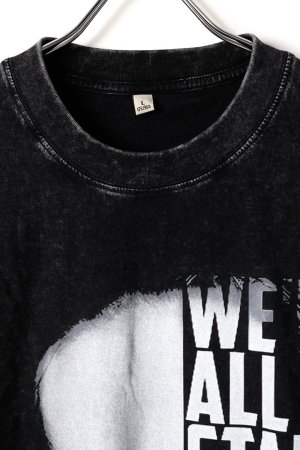 画像2: Marilyn Manson Print Round Neck T-shirt{-BFS}