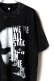 画像3: Marilyn Manson Print Round Neck T-shirt{-BFS} (3)
