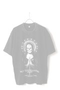   Marilyn Manson Print Round Neck T-shirt{-BFS}