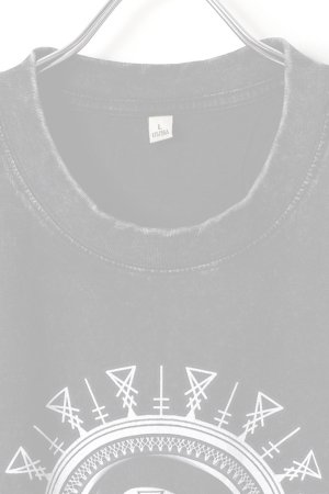 画像2:   Marilyn Manson Print Round Neck T-shirt{-BFS}