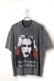 画像1: Marilyn Manson Print Round Neck T-shirt{-BFS} (1)