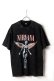 画像1: NIRVANA Print Round Neck T-shirt{-BFS} (1)
