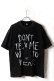 画像1: Lady Gaga Print Round Neck T-shirt{-BFS} (1)