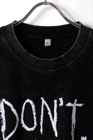 画像2: Lady Gaga Print Round Neck T-shirt{-BFS}
