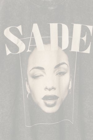 画像3:   Sade Print Round Neck T-shirt{-BFS}