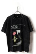 Daft Punk Print Round Neck T-shirt{-BFS}