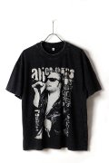 Alice In Chains Print Round Neck T-shirt{-BFS}