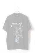  Metallica Print Round Neck T-shirt{-BFS}