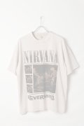   NIRVANA Print Round Neck T-shirt{-BFS}