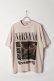 画像1: NIRVANA Print Round Neck T-shirt{-BFS} (1)