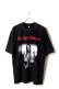 画像1: Marilyn Manson Print Round Neck T-shirt{-BFS} (1)